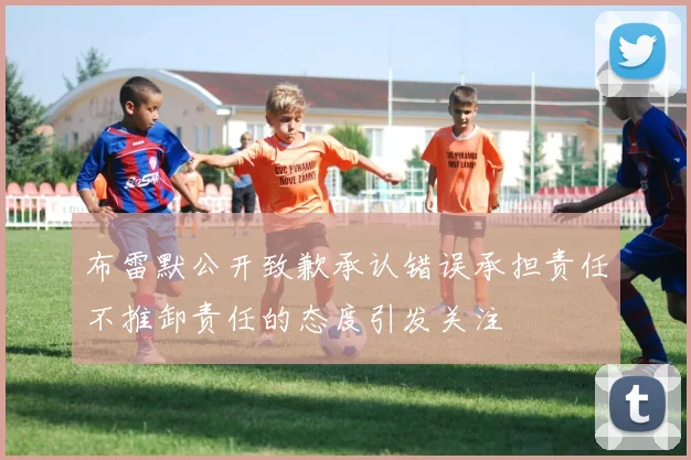 布雷默公开致歉承认错误承担责任不推卸责任的态度引发关注
